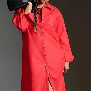 Maeve Anthropologie shirt dress